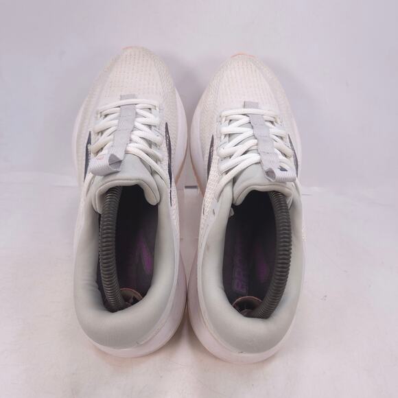Brooks Revel 7 Athletic Running Lace Up Shoe Womens Size 9 1204241B195 White - Picture 4 of 10